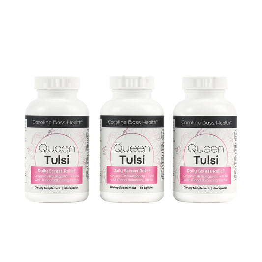 Queen Tulsi 3 pack + 1 Bottle Free!